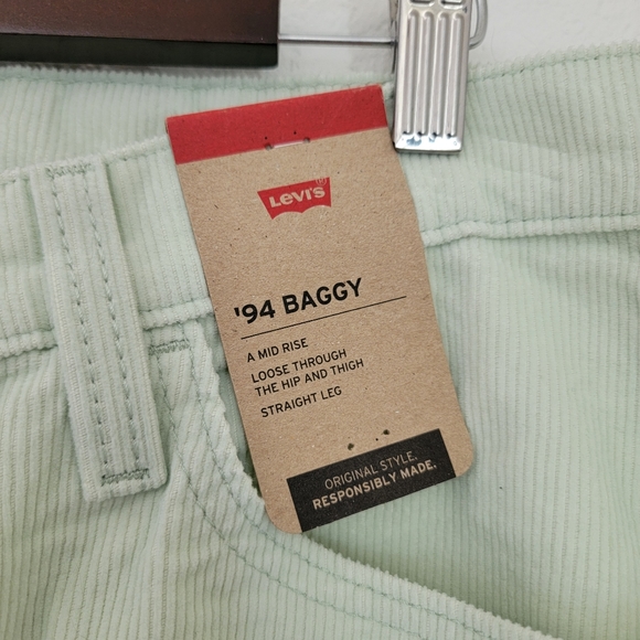 Levi's 94 Baggy mid rise corduroy pants - Picture 3 of 10